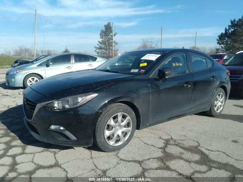 2014 MAZDA MAZDA3 I SPORT - JM1BM1U75E1185562