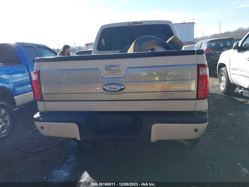 2016 FORD SUPER DUTY F-250 SRW LARIAT/PLATINUM - 1FT7W2BT4GED09788