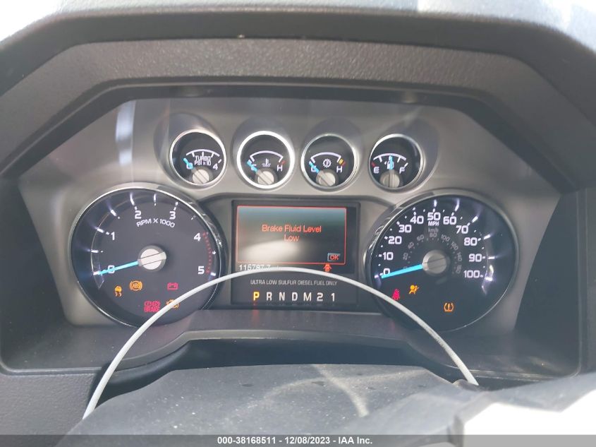 2016 FORD SUPER DUTY F-250 SRW LARIAT/PLATINUM - 1FT7W2BT4GED09788