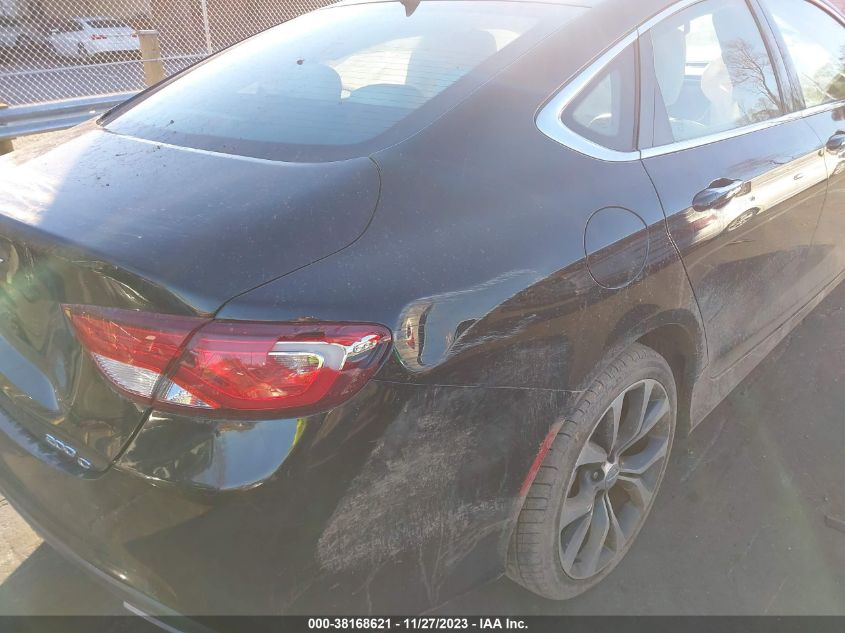 2015 CHRYSLER 200 C - 1C3CCCCG6FN501845
