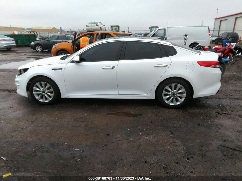 2016 KIA OPTIMA EX - 5XXGU4L39GG099961
