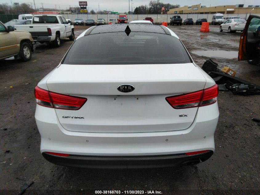 2016 KIA OPTIMA EX - 5XXGU4L39GG099961