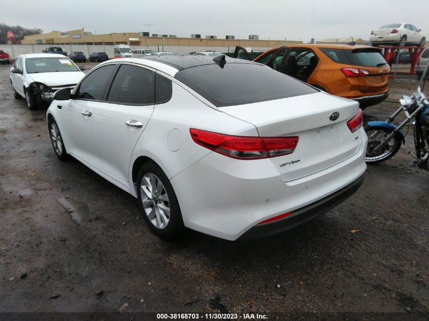 2016 KIA OPTIMA EX - 5XXGU4L39GG099961