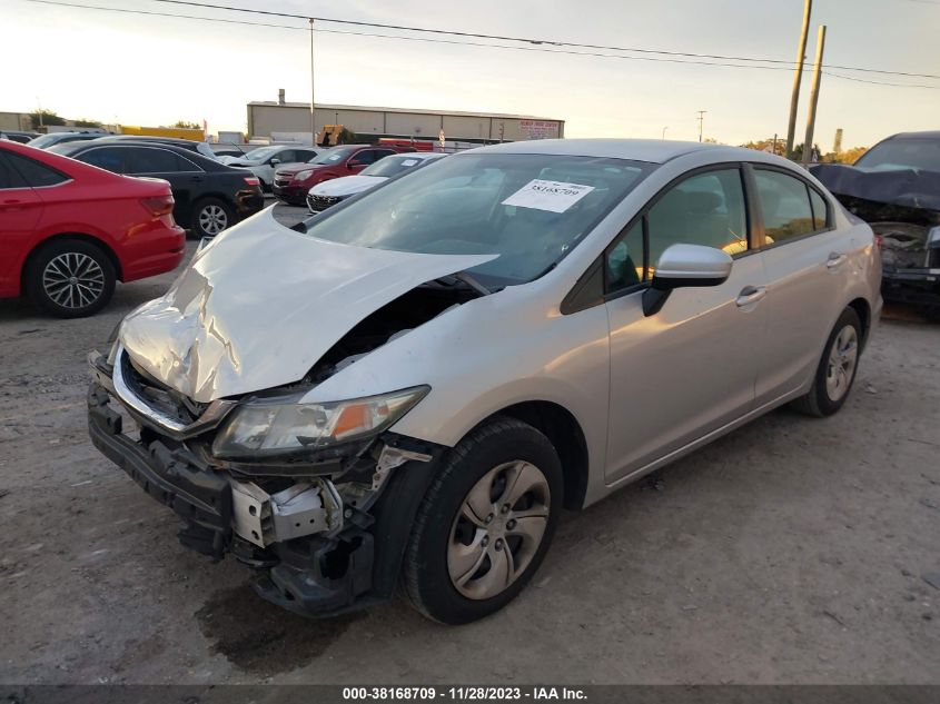 2014 HONDA CIVIC LX - 2HGFB2F5XEH514509
