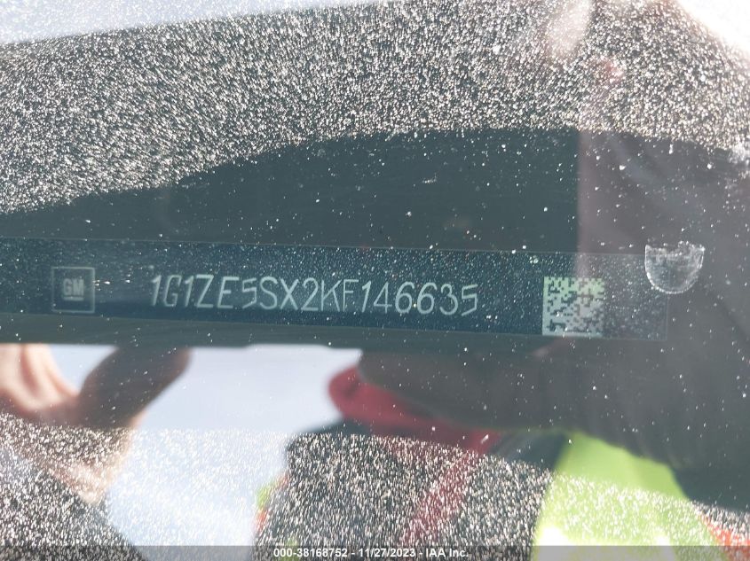 2019 CHEVROLET MALIBU PREMIER - 1G1ZE5SX2KF146635