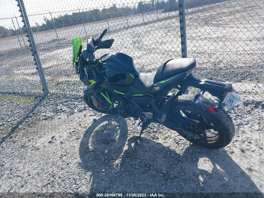 2022 KAWASAKI ER650 L ML5EREL1XNDA74519