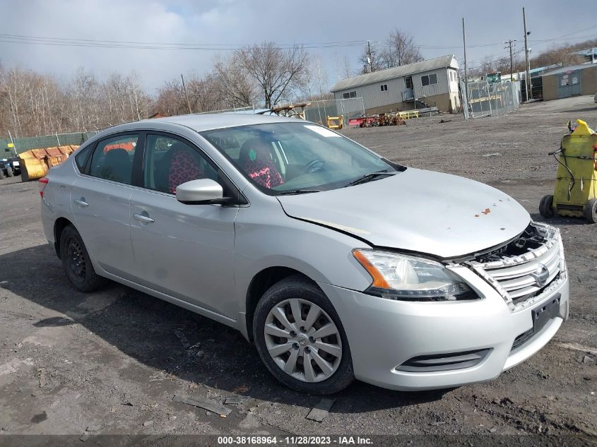 2014 NISSAN SENTRA FE+ S/FE+ SV/S/SL/SR/SV - 1N4AB7AP6EN854509