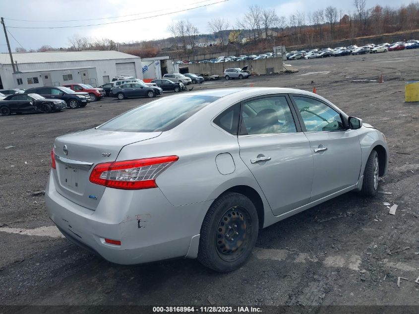 2014 NISSAN SENTRA FE+ S/FE+ SV/S/SL/SR/SV - 1N4AB7AP6EN854509