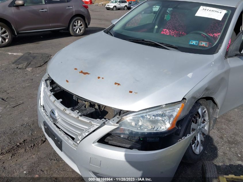 2014 NISSAN SENTRA FE+ S/FE+ SV/S/SL/SR/SV - 1N4AB7AP6EN854509