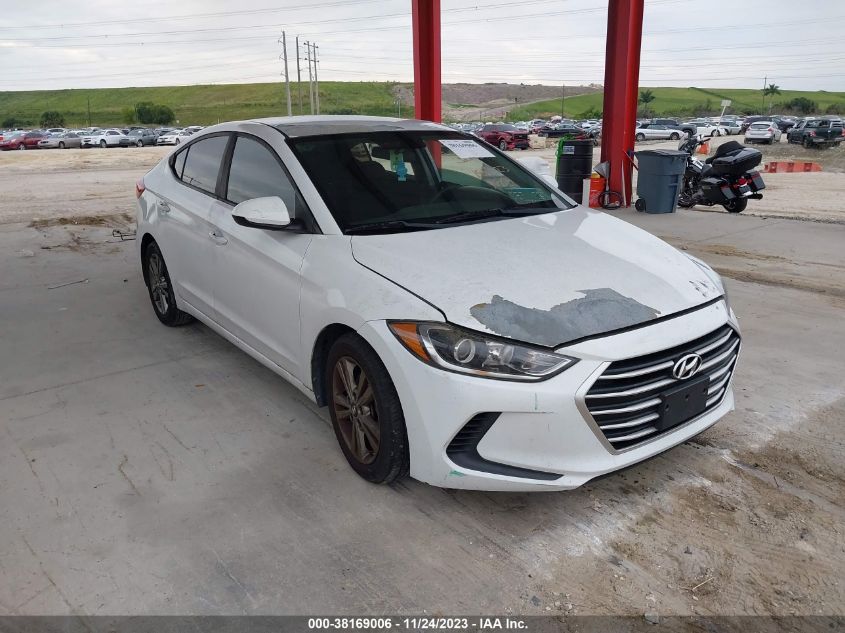 2018 HYUNDAI ELANTRA SEL - 5NPD84LFXJH302420