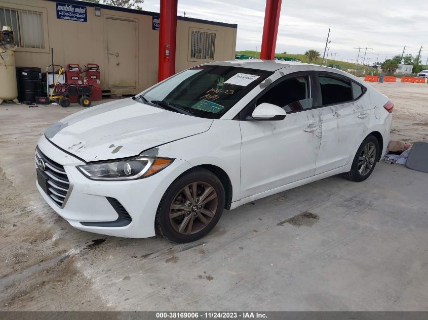 2018 HYUNDAI ELANTRA SEL - 5NPD84LFXJH302420
