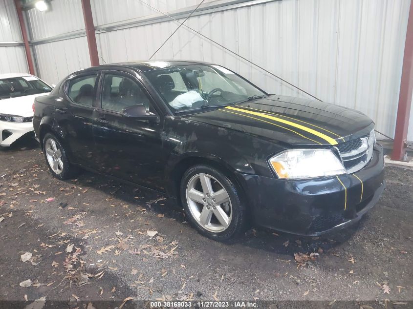 2013 DODGE AVENGER SE - 1C3CDZAB2DN535382