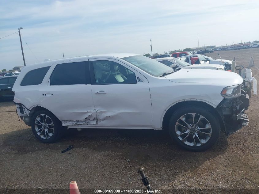2019 DODGE DURANGO GT PLUS RWD - 1C4RDHDGXKC721199