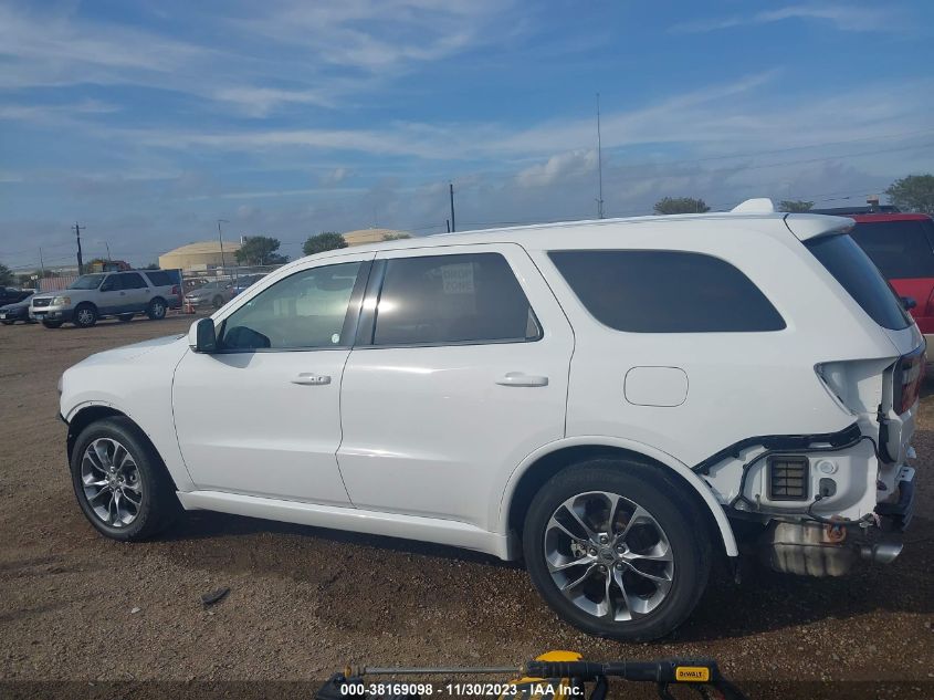2019 DODGE DURANGO GT PLUS RWD - 1C4RDHDGXKC721199