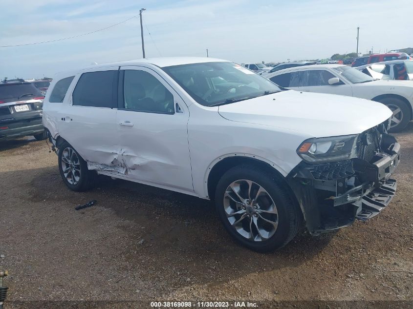 2019 DODGE DURANGO GT PLUS RWD - 1C4RDHDGXKC721199