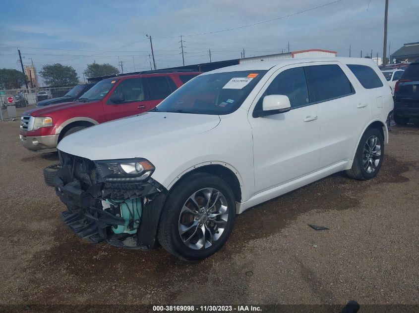 2019 DODGE DURANGO GT PLUS RWD - 1C4RDHDGXKC721199
