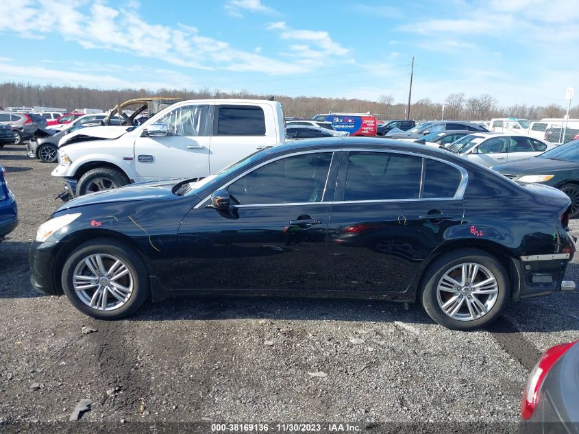 2013 INFINITI G37X JN1CV6AR9DM356172