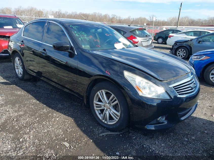 2013 INFINITI G37X - JN1CV6AR9DM356172