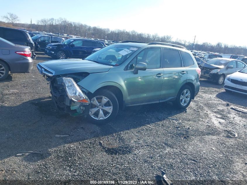 2015 SUBARU FORESTER 2.5I PREMIUM - JF2SJADC4FH814809