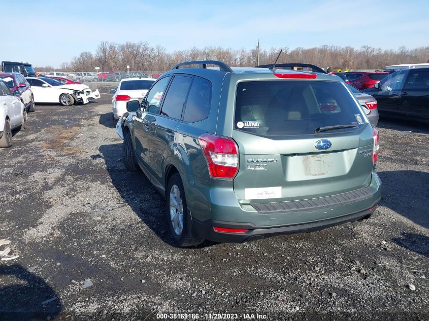 2015 SUBARU FORESTER 2.5I PREMIUM - JF2SJADC4FH814809