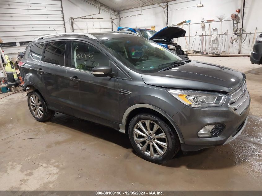 2017 FORD ESCAPE TITANIUM - 1FMCU9JD0HUA11720