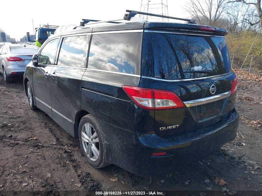 2014 NISSAN QUEST LE - JN8AE2KP5E9104387