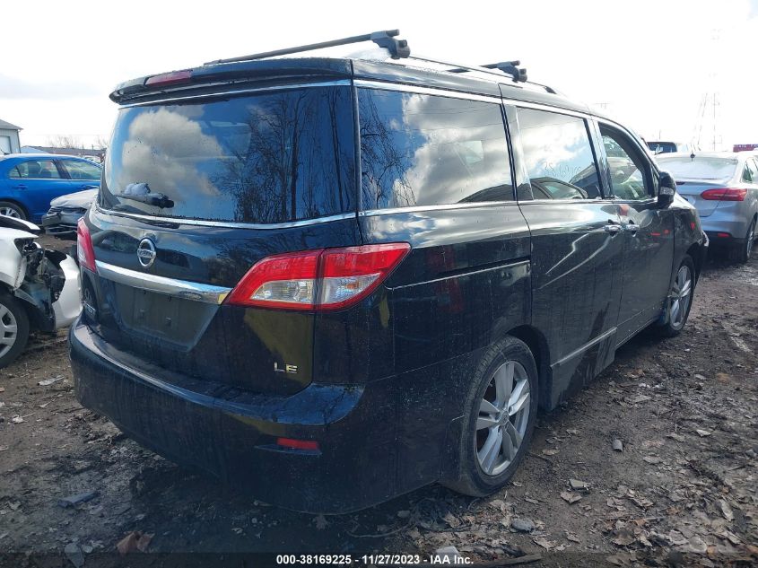 2014 NISSAN QUEST LE - JN8AE2KP5E9104387