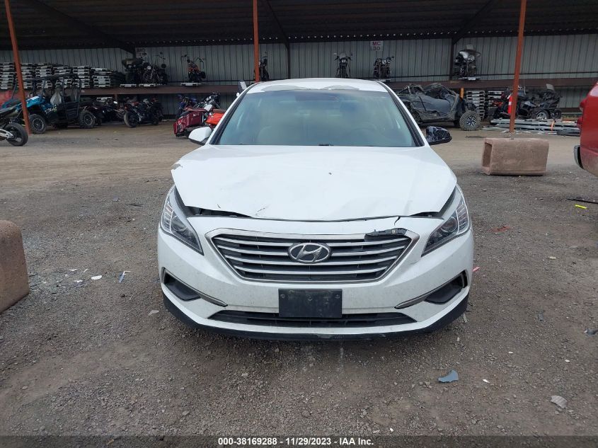 2017 HYUNDAI SONATA 2.4L - 5NPE24AF4HH521604