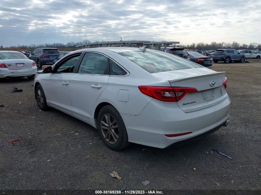 2017 HYUNDAI SONATA 2.4L - 5NPE24AF4HH521604