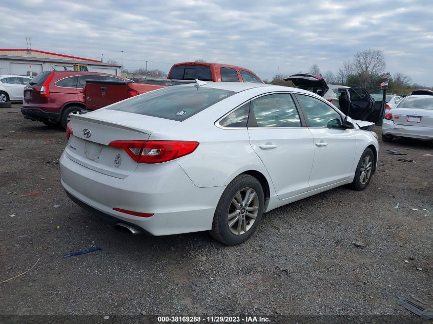 2017 HYUNDAI SONATA 2.4L - 5NPE24AF4HH521604