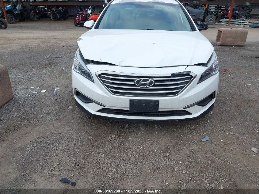 2017 HYUNDAI SONATA 2.4L - 5NPE24AF4HH521604