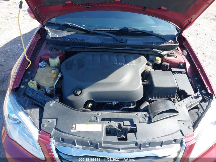 2013 CHRYSLER 200 LX - 1C3CCBAG3DN722362