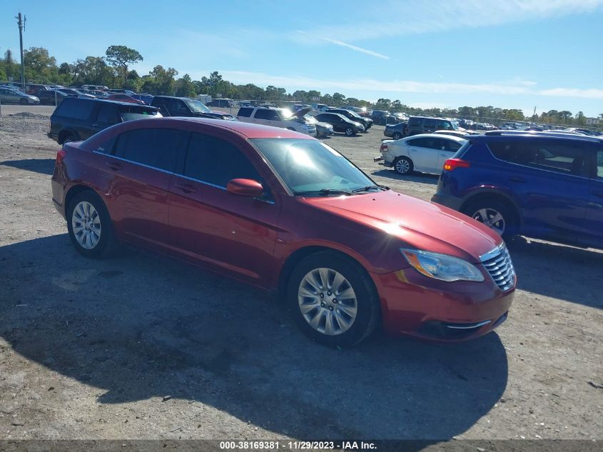 2013 CHRYSLER 200 LX - 1C3CCBAG3DN722362