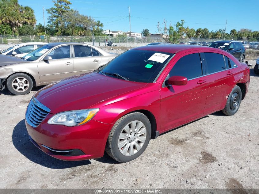 2013 CHRYSLER 200 LX - 1C3CCBAG3DN722362