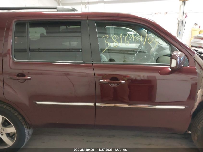 2014 HONDA PILOT TOURING - 5FNYF4H94EB022894