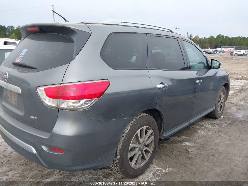 2016 NISSAN PATHFINDER PLATINUM/S/SL/SV - 5N1AR2MMXGC607319