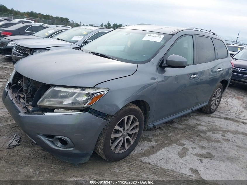 2016 NISSAN PATHFINDER PLATINUM/S/SL/SV - 5N1AR2MMXGC607319