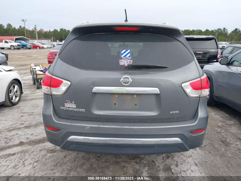 2016 NISSAN PATHFINDER PLATINUM/S/SL/SV - 5N1AR2MMXGC607319