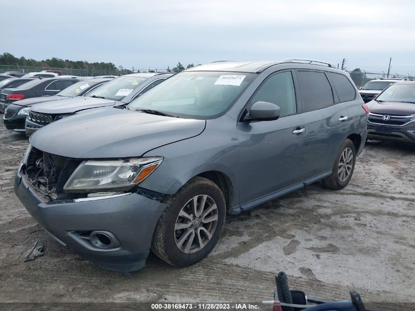 2016 NISSAN PATHFINDER PLATINUM/S/SL/SV - 5N1AR2MMXGC607319