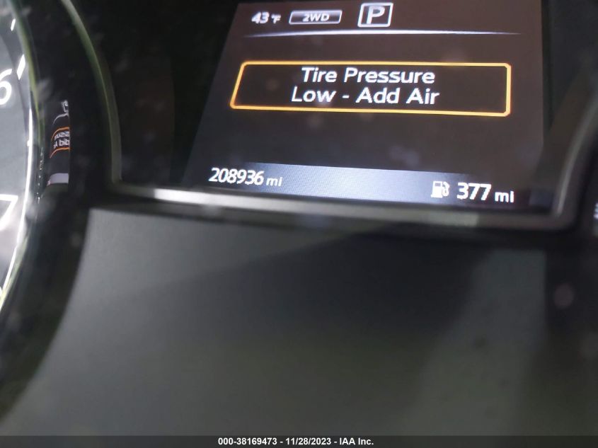 2016 NISSAN PATHFINDER PLATINUM/S/SL/SV - 5N1AR2MMXGC607319
