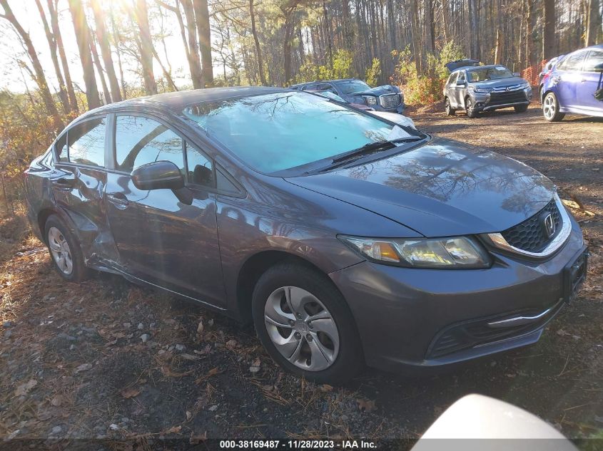 2015 HONDA CIVIC LX - 19XFB2F52FE244221