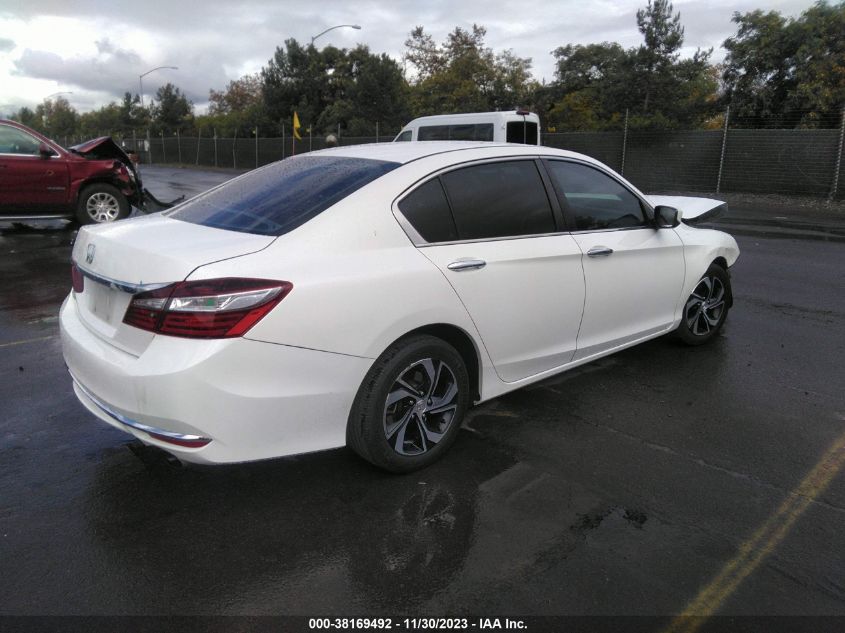 2016 HONDA ACCORD LX - 1HGCR2F33GA028638