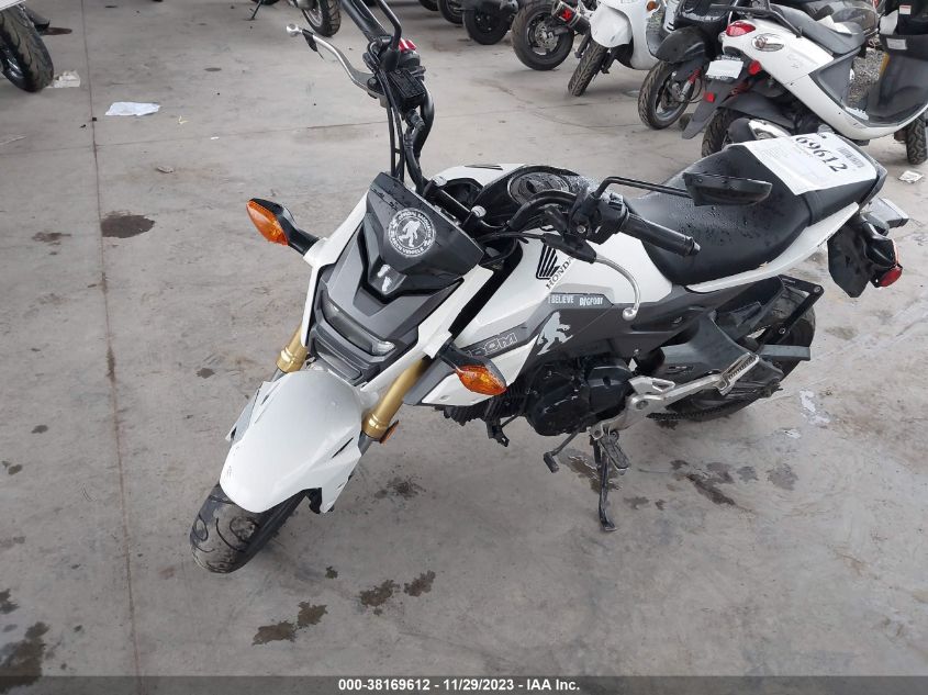 2017 HONDA GROM 125 MLHJC6116H5201807