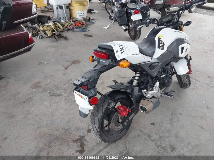 2017 HONDA GROM 125 MLHJC6116H5201807