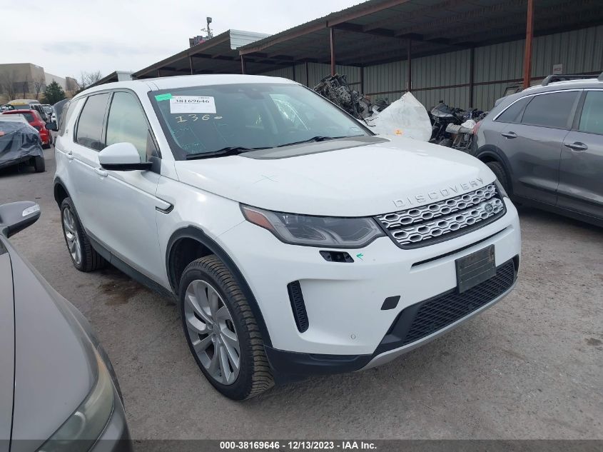 SALCJ2FX8LH835319 LAND ROVER DISCOVERY SPORT S 2020