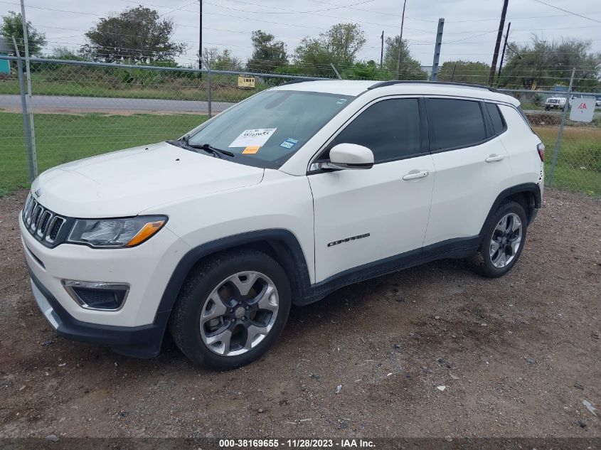 2019 JEEP COMPASS LIMITED FWD - 3C4NJCCB2KT664470