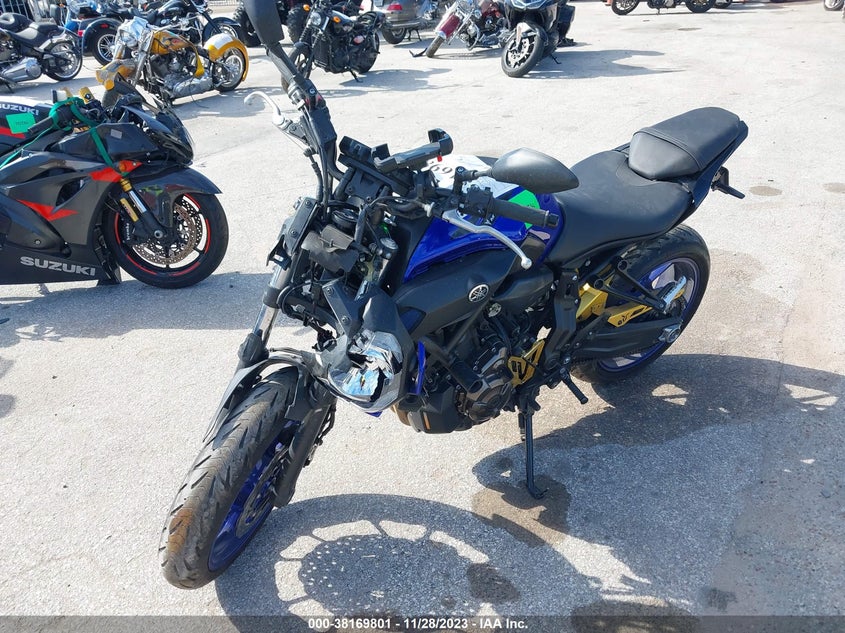 VIN JYARM27E6JA001850 2018 YAMAHA MT07