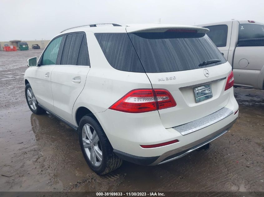 2013 MERCEDES-BENZ ML 350 4JGDA5JB9DA198049