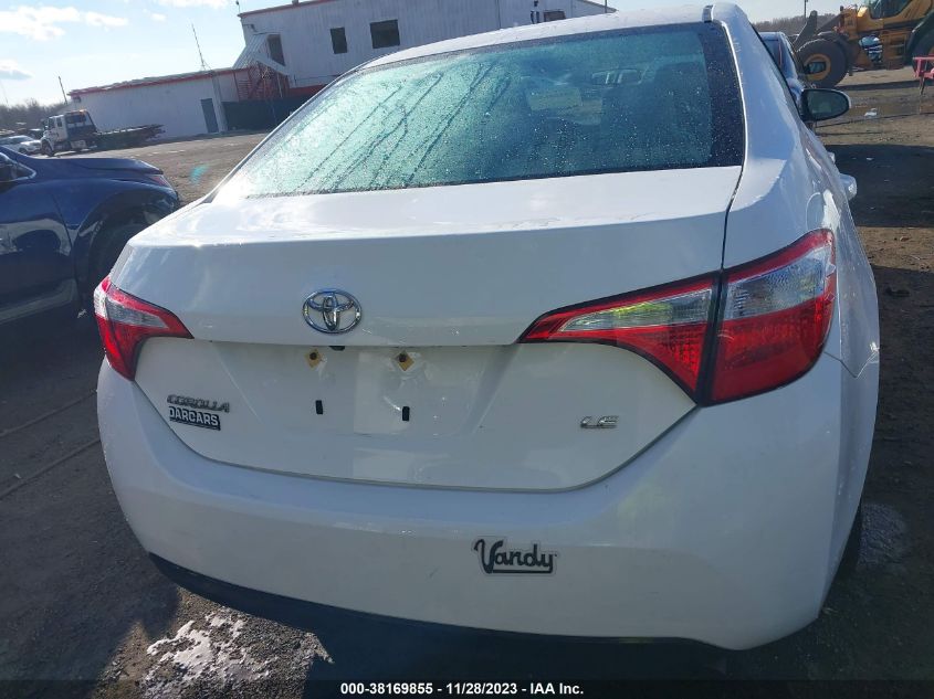 2015 TOYOTA COROLLA L/LE/LE PLS/PRM/S/S PLS - 2T1BURHEXFC441392