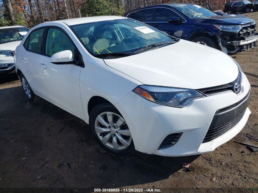 2015 TOYOTA COROLLA L/LE/LE PLS/PRM/S/S PLS - 2T1BURHEXFC441392